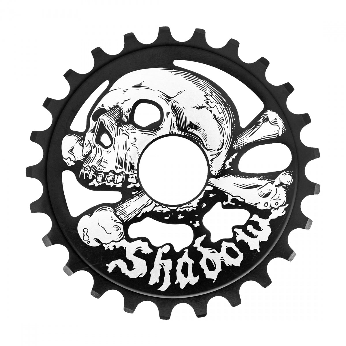 THE SHADOW CONSPIRACY CHAINRING 1pc TSC 25T 1/8 CRANIUM BK - THE SHADOW CONSPIRACY