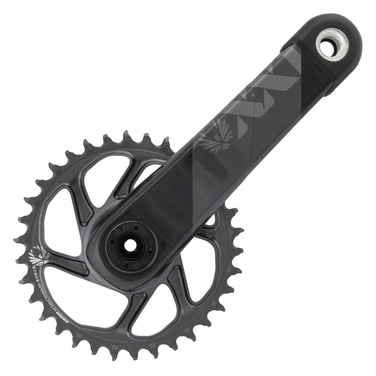 SRAM CRANKSET SRAM XX1 EAGLE 170x34 DM DUB XSYNC2 w/oCUPS LUNAR-GY - SRAM