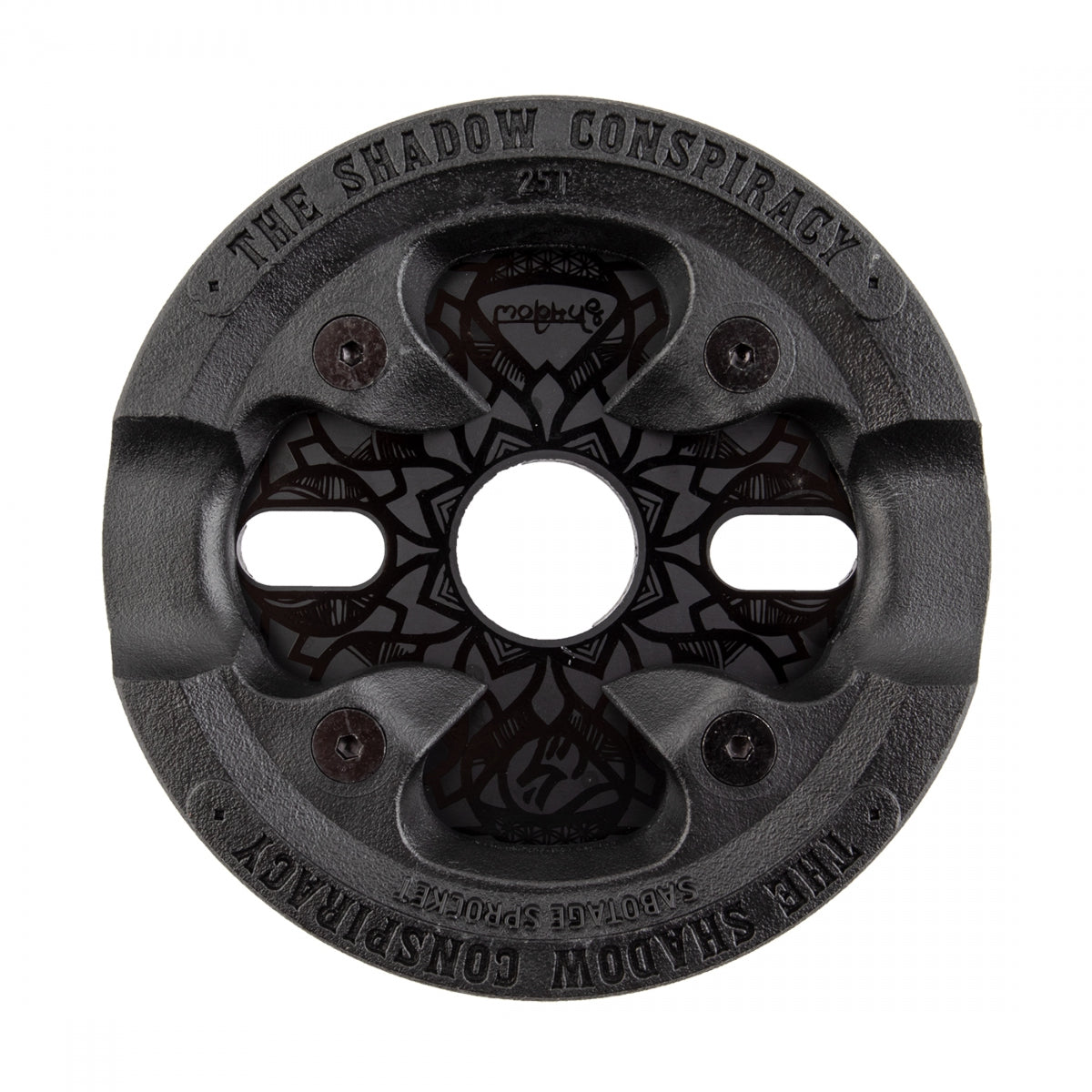 THE SHADOW CONSPIRACY CHAINRING 1pc TSC 25T 1/8 SABOTAGE MAYA w/BASHGUARD BK - THE SHADOW CONSPIRACY