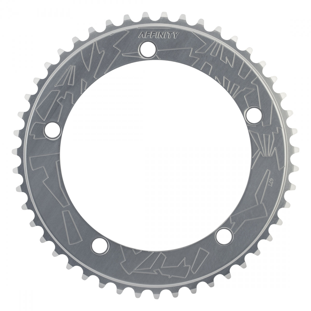 AFFINITY CHAINRING AFFINITY PRO 144mm 47T ALY POL-SL - AFFINITY