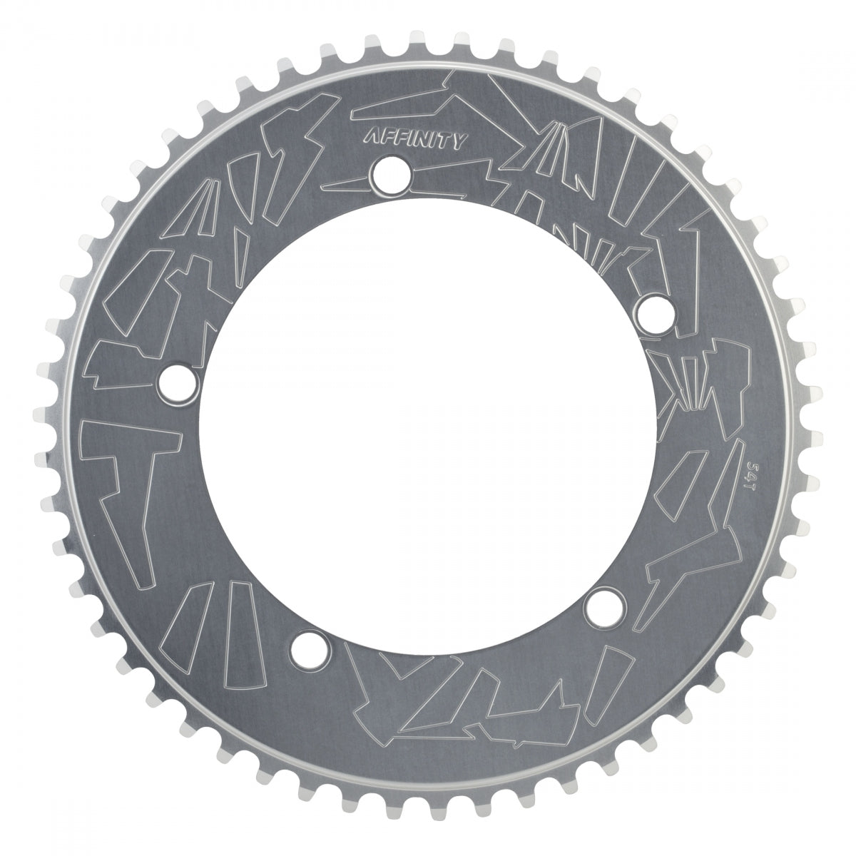 AFFINITY CHAINRING AFFINITY PRO 144mm 54T ALY POL-SL - AFFINITY