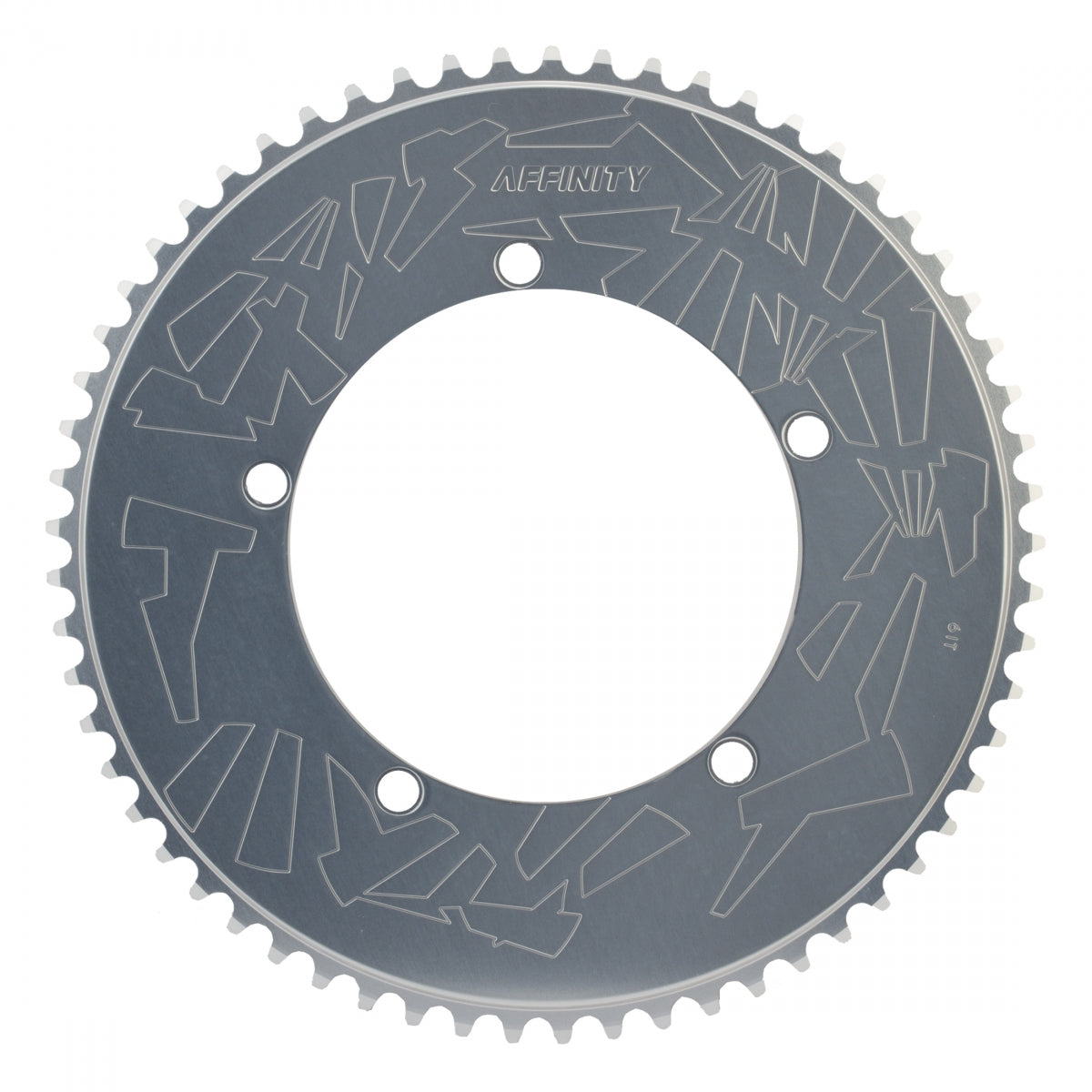 AFFINITY CHAINRING AFFINITY PRO 144mm 61T ALY POL-SL - AFFINITY