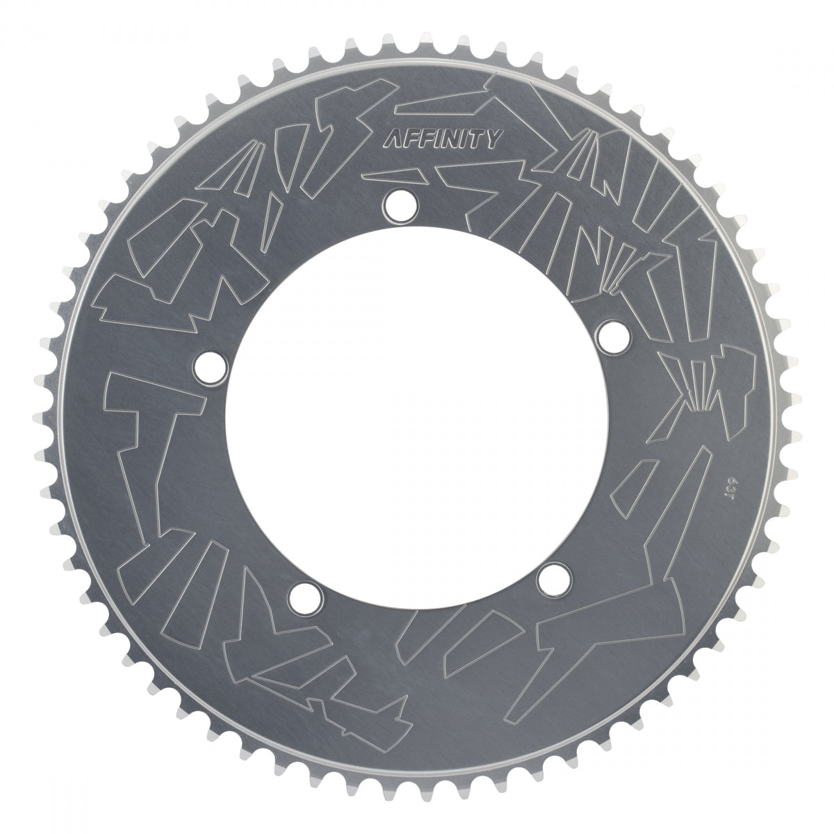 AFFINITY CHAINRING AFFINITY PRO 144mm 63T ALY POL-SL - AFFINITY