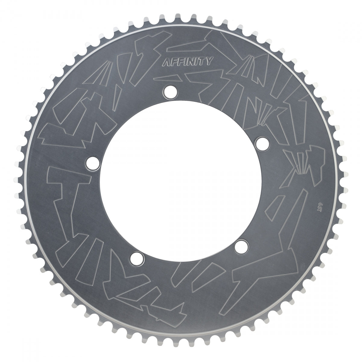 AFFINITY CHAINRING AFFINITY PRO 144mm 65T ALY POL-SL - AFFINITY
