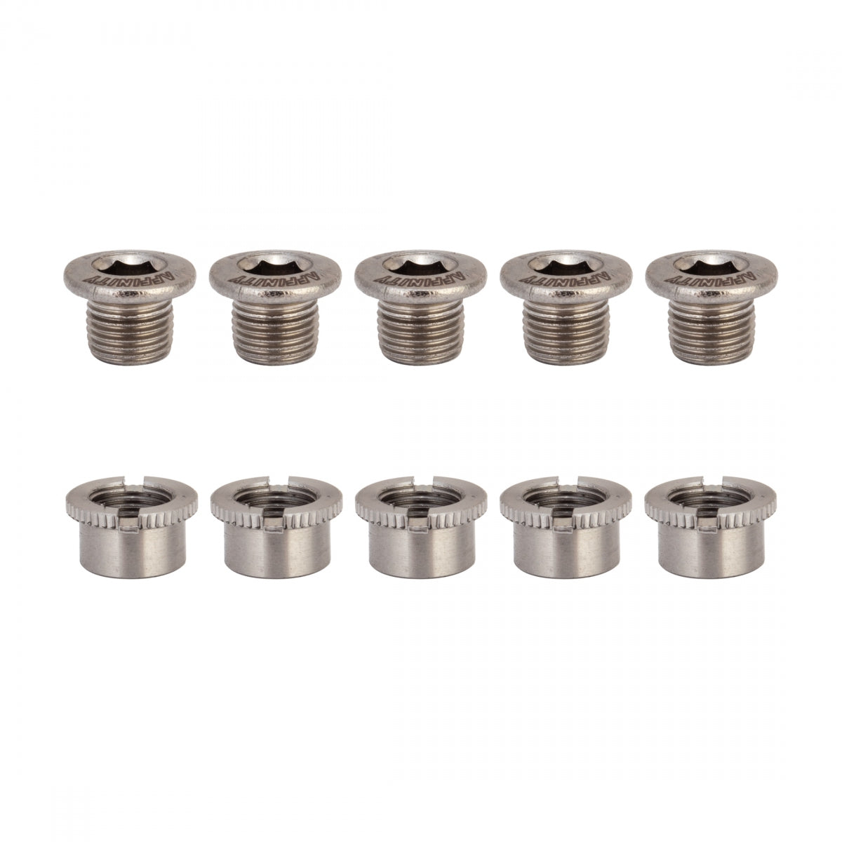 AFFINITY CHAINRING BOLT SET AFFINITY SS TRACK SINGLE STL SL - AFFINITY