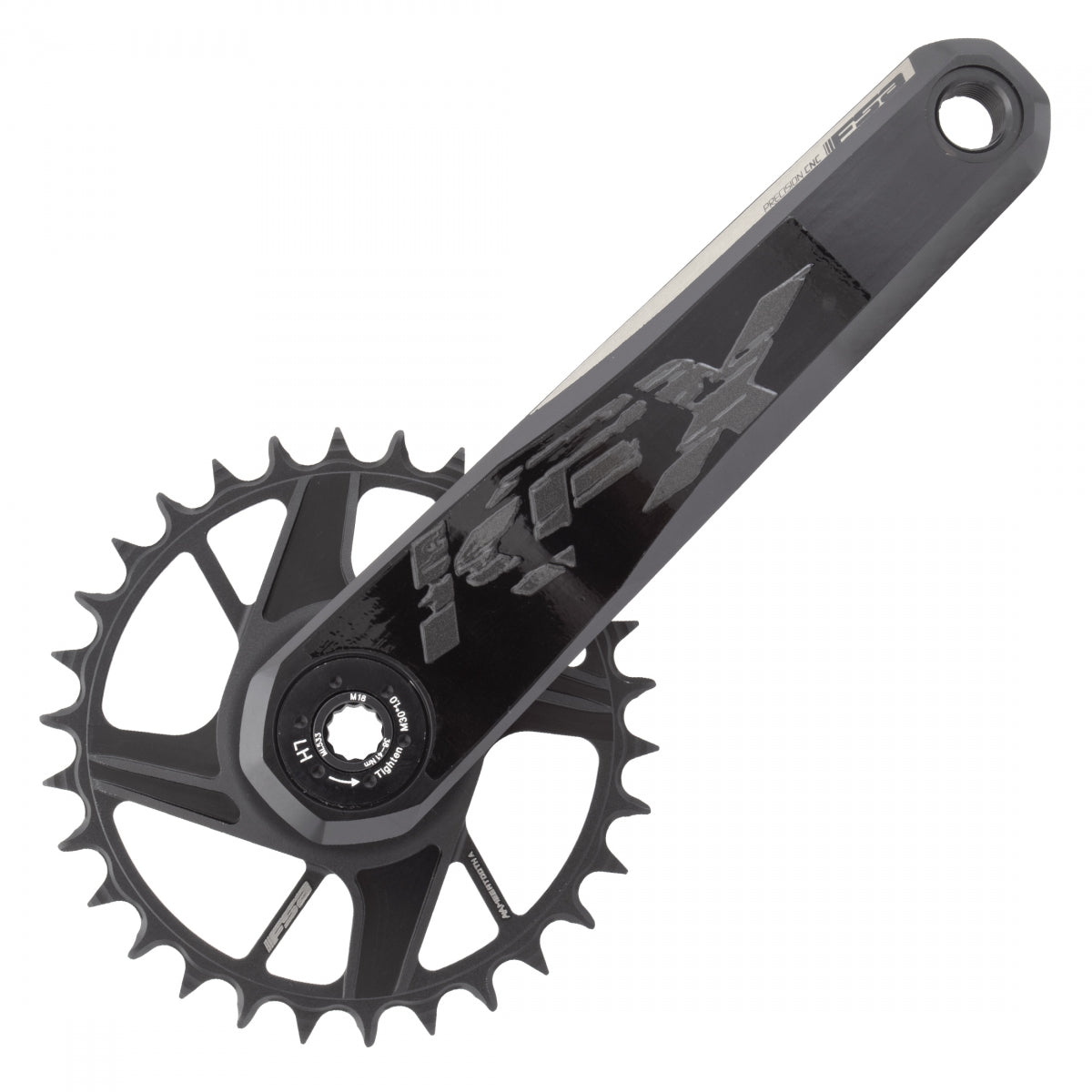 FULL SPEED AHEAD CRANKSET FSA KFX DM 1xDIRECT 175x30 BK no/BB - FULL SPEED AHEAD