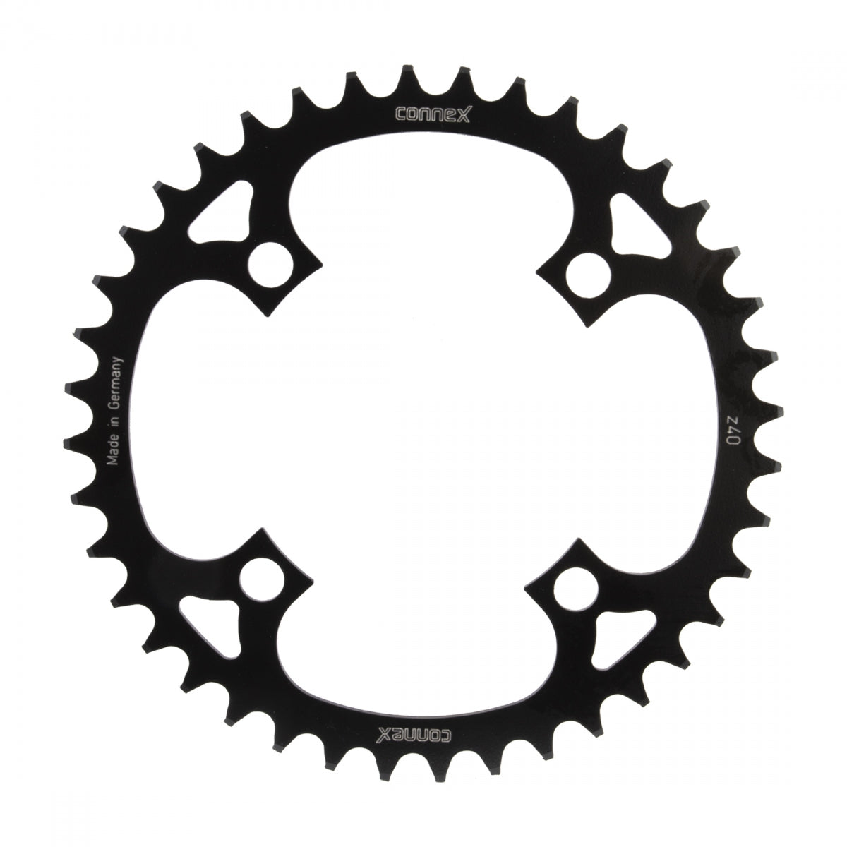 CONNEX CHAINRING EBIKE CONNEX f/BOSCH-III/YAMAHA/BROSE/BAFANG 104mm 40T 4B BK - CONNEX