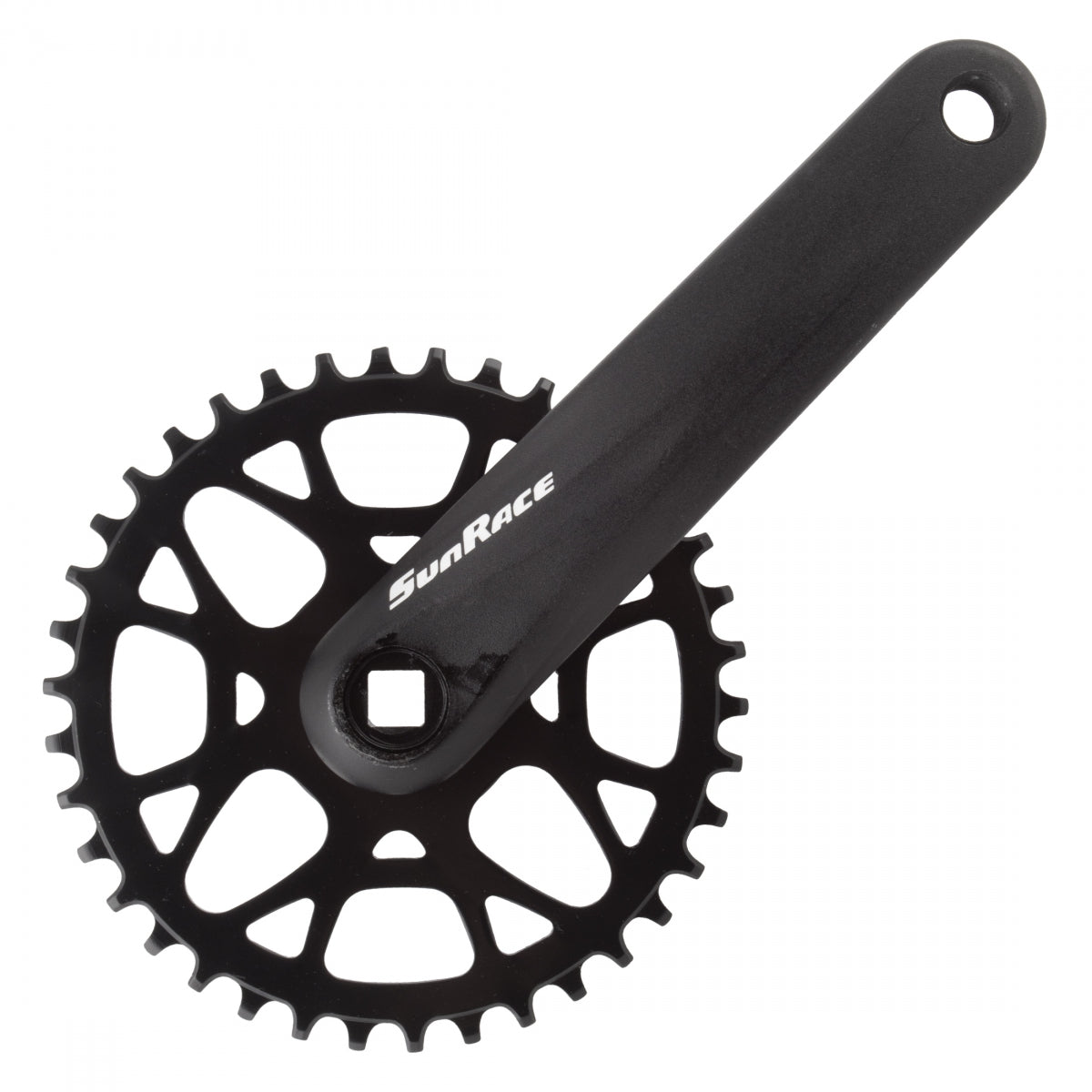 SUNRACE CRANKSET SUNRACE FCM408 175x38 SQ BK - SUNRACE