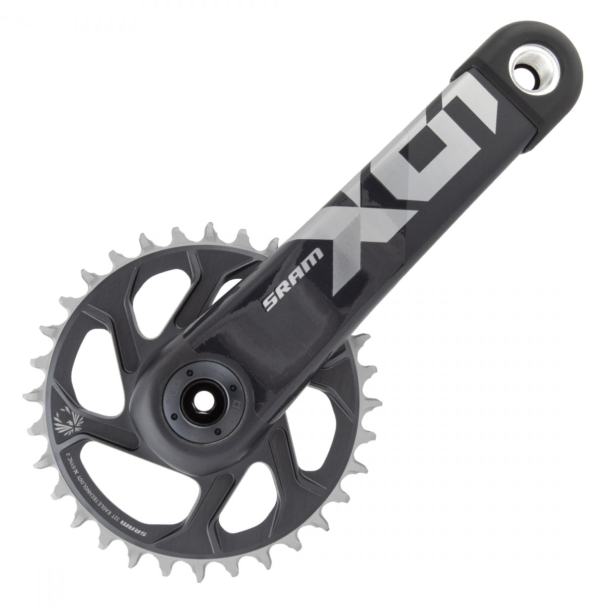 SRAM CRANKSET SRAM X01 EAGLE 170x32 DM DUB XSYNC2 w/oCUPS LB-BK - SRAM