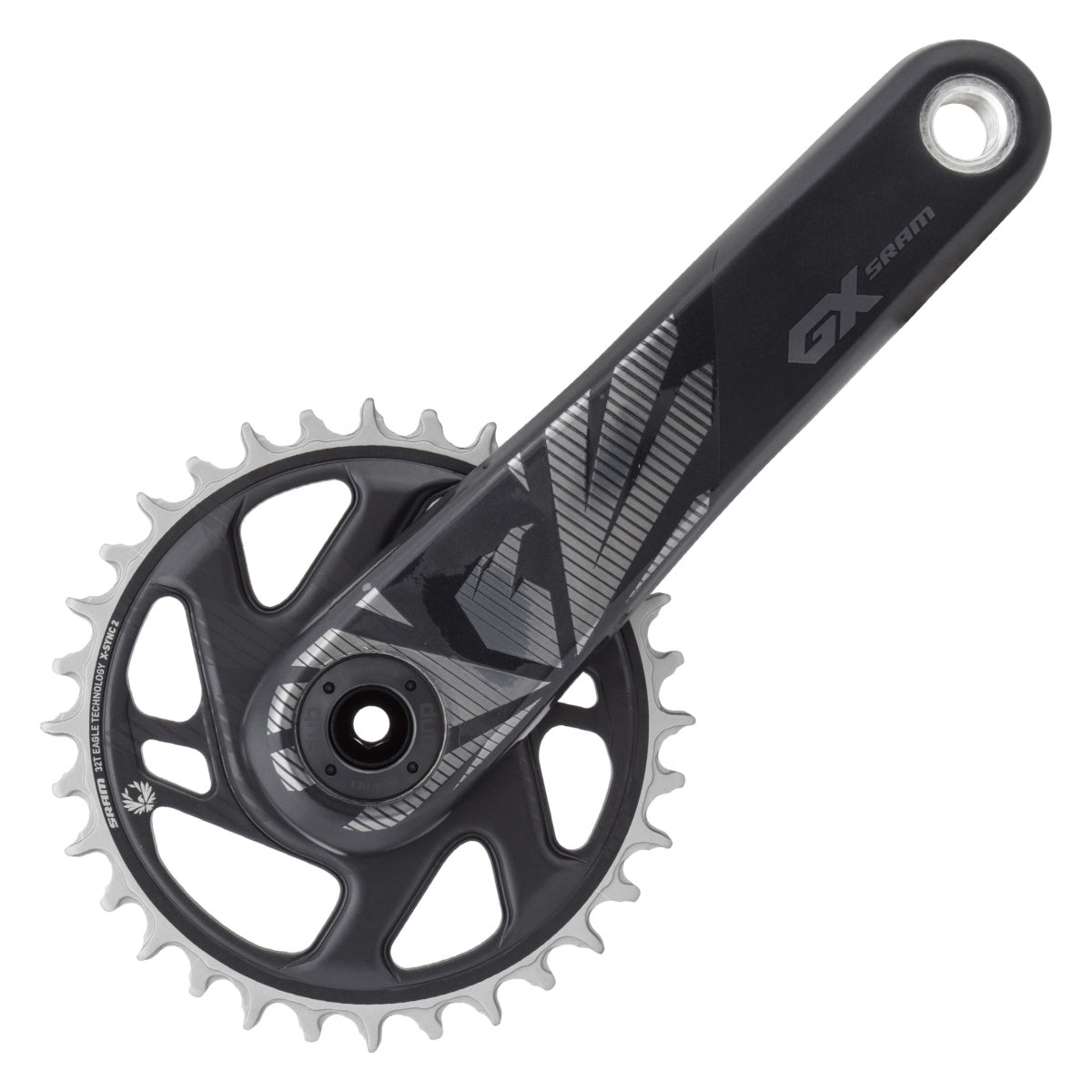 SRAM CRANKSET SRAM GX EAGLE CARBON 170x32 DM DUB w/oCUPS LUNAR 12s BOOST 148 COMPATIBLE - SRAM