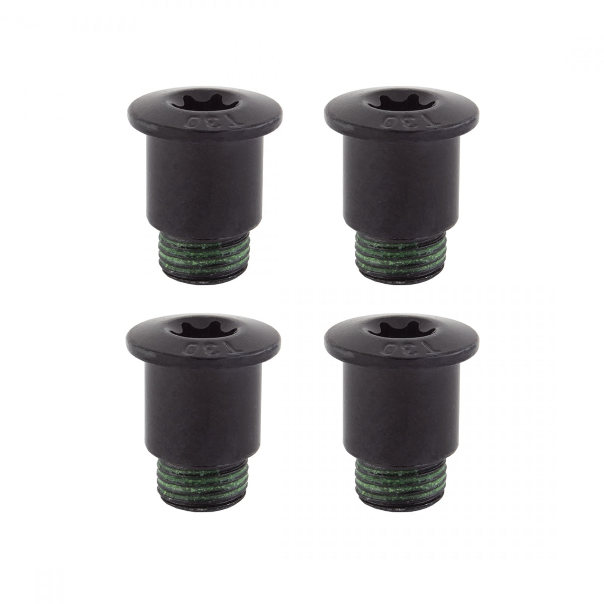SRAM CHAINRING BOLT SET SRAM HIDDEN 4-ARM 4x2 M8x4.75x8.75 STL 94/107 SET BK - SRAM