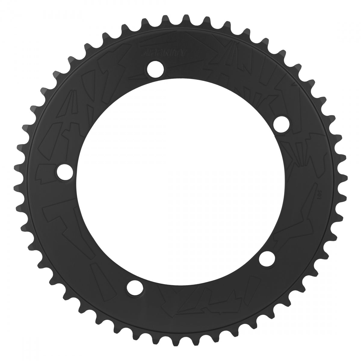 AFFINITY CHAINRING AFFINITY PRO 144mm 50T ALY HARD-ANO BK - AFFINITY