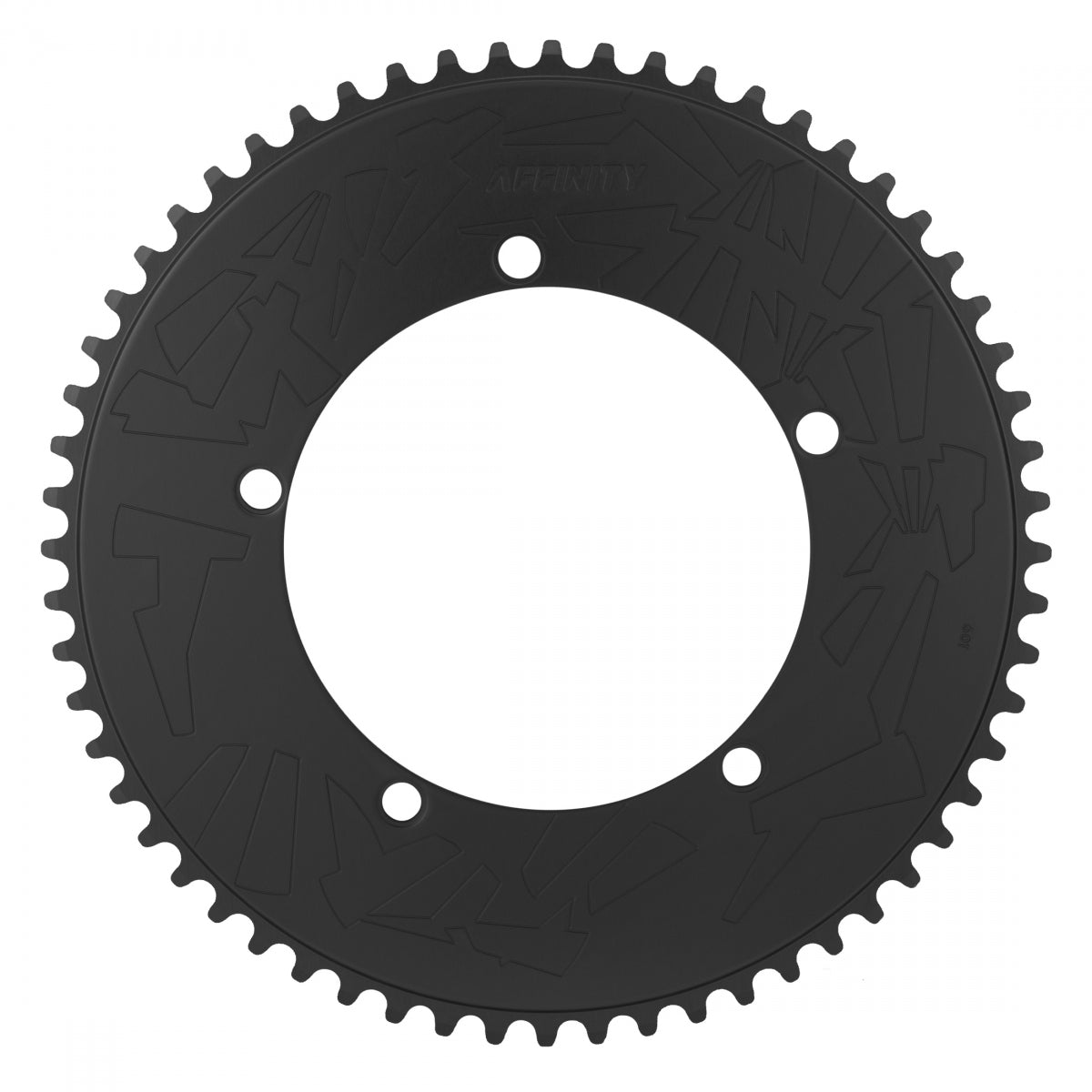 AFFINITY CHAINRING AFFINITY PRO 144mm 60T ALY HARD-ANO BK - AFFINITY