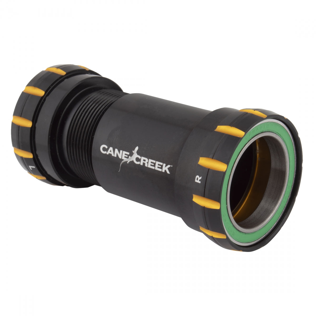 CANE CREEK BB SET CC HELLBENDER 110 BB30 TO 30mm OUTBOARD THREAD TOGETHER BK/GD - CANE CREEK