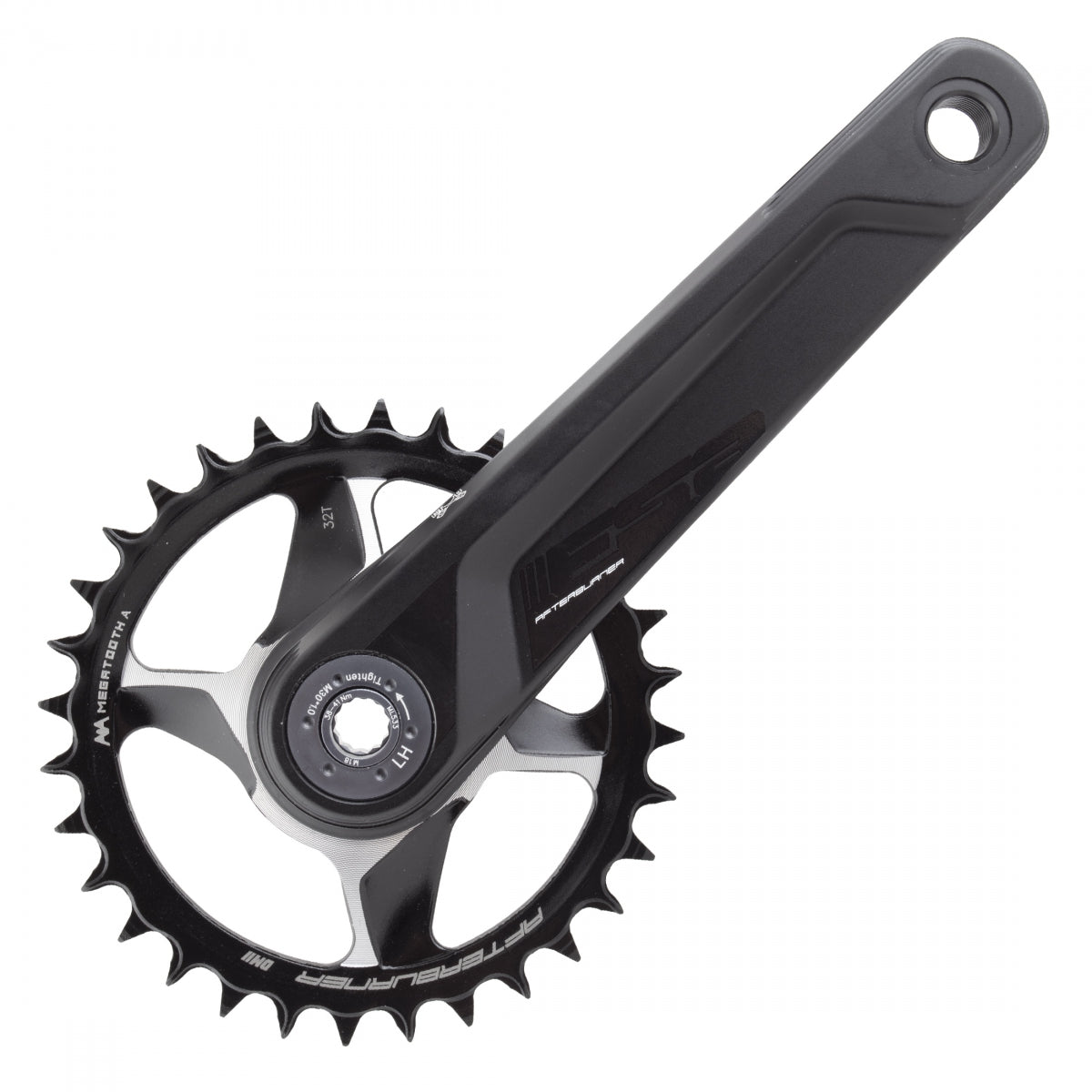 FULL SPEED AHEAD CRANKSET FSA AFrontERBURNER 1xDIRECT 170x32 BB392EVO BK no/BB - FULL SPEED AHEAD