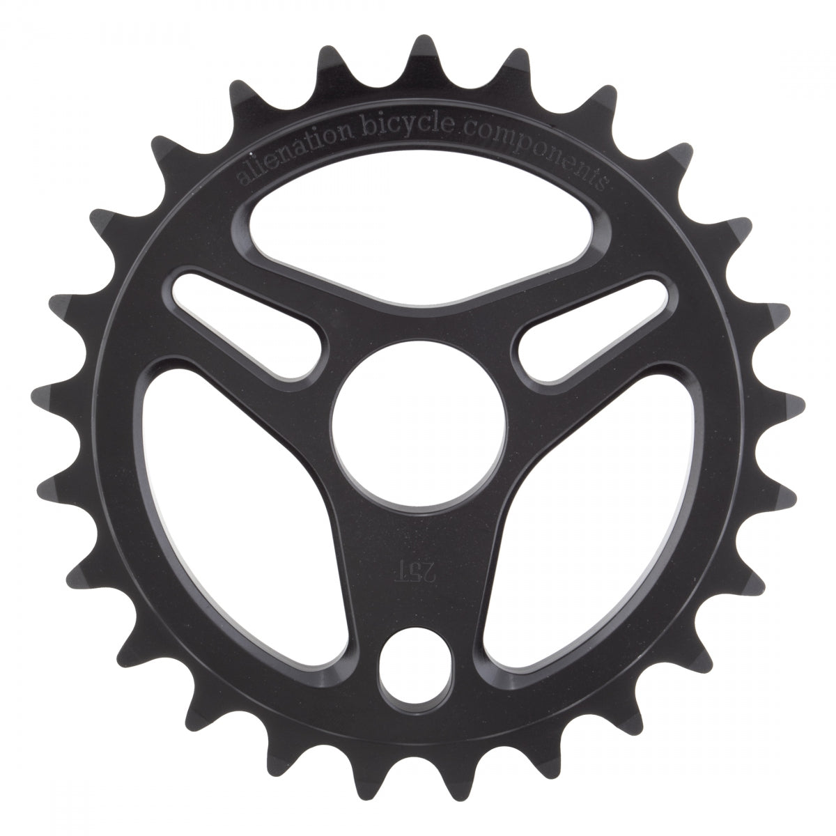 ALIENATION CHAINRING AN 1pc 25T 1/8 ENTERPRISE BK - ALIENATION