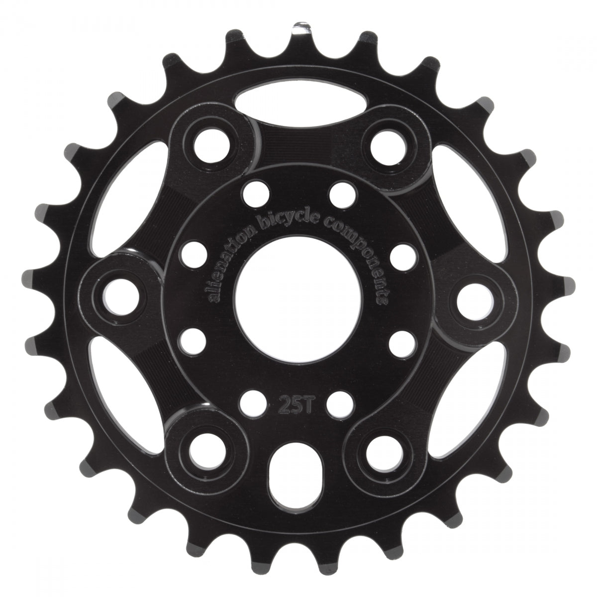 ALIENATION CHAINRING AN 1pc 25T 1/8 LYNX BK - ALIENATION