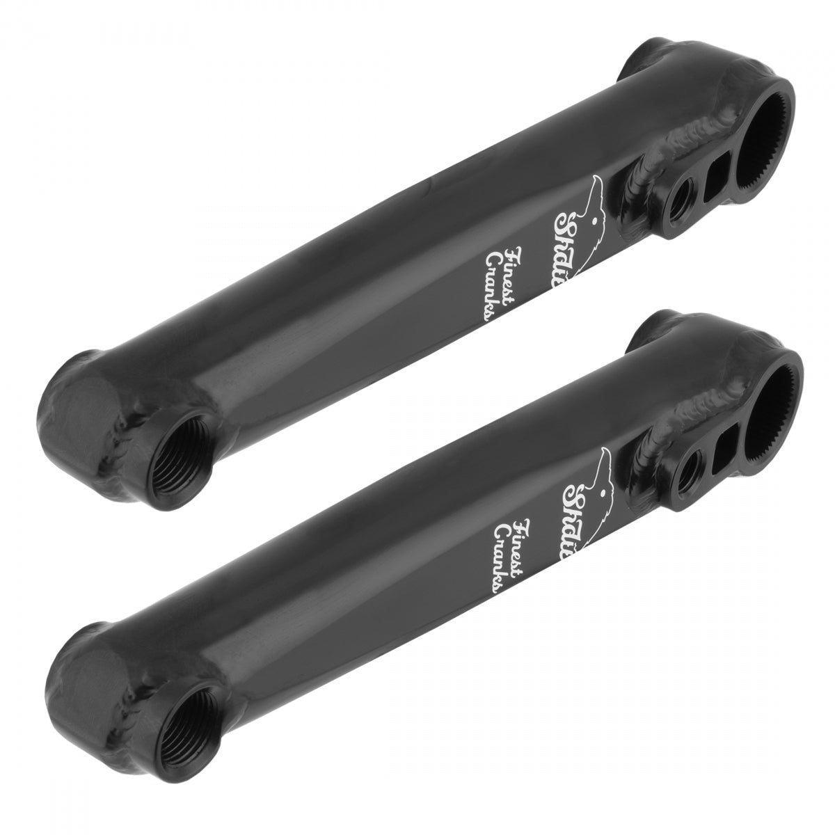 THE SHADOW CONSPIRACY CRANKSET TSC FINEST RHD/LHD 170 3pc 22mm 48-SPLINE CROMO BK - THE SHADOW CONSPIRACY