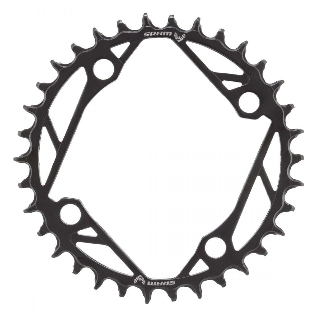 SRAM CHAINRING SRAM 34T 104mm STL BK 4B T-TYPE - SRAM
