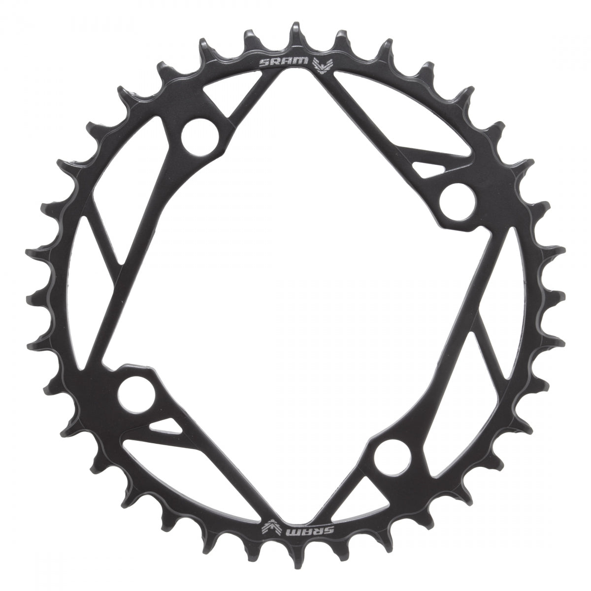 SRAM CHAINRING SRAM 36T 104mm STL BK 4B T-TYPE - SRAM