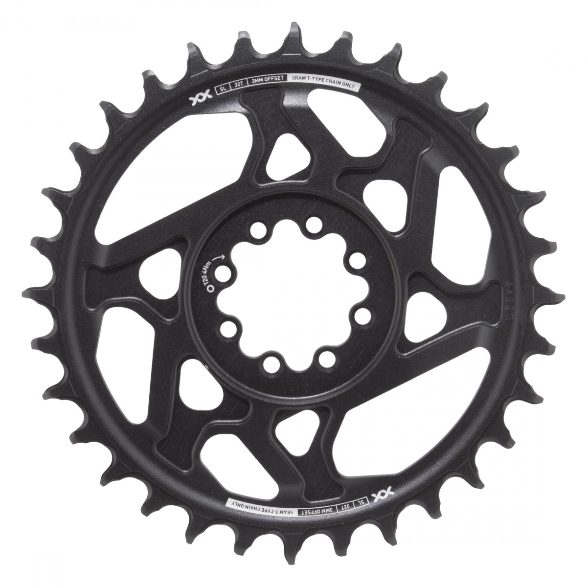 SRAM CHAINRING SRAM 32T DIRECT EAGLE 3mm BK XXSL D1 T-TYPE - SRAM
