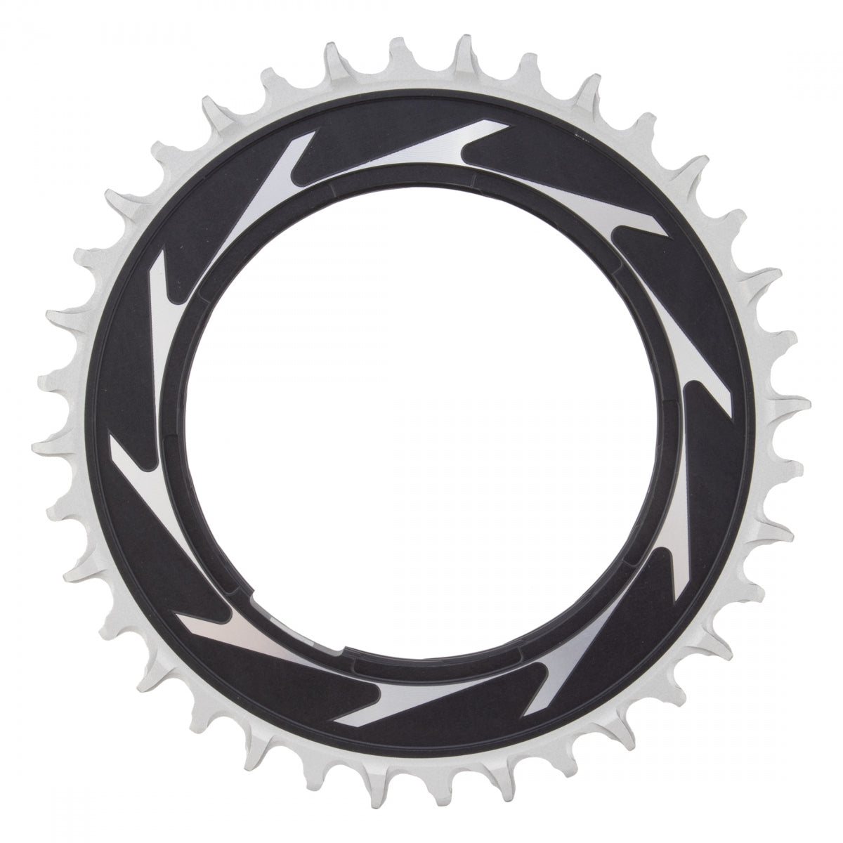 SRAM CHAINRING SRAM 36T POWERMETER THREADED EAGLE 0mm BK/SL XXSL D1 T-TYPE - SRAM