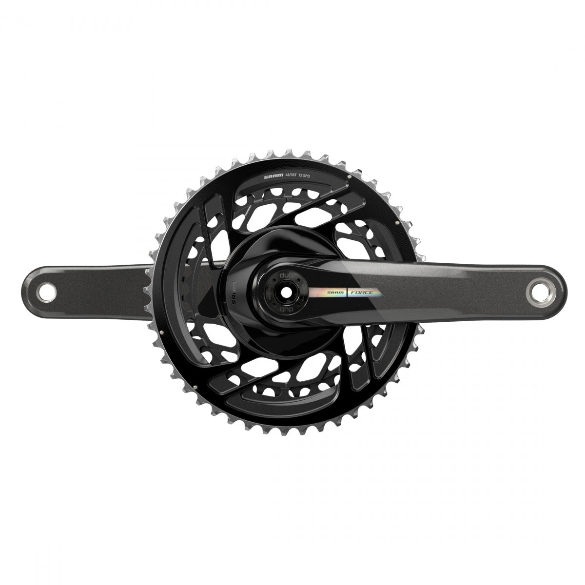 SRAM CRANKSET SRAM FORCE D2 172x48/35 DM DUB NoBB IR-BK - SRAM