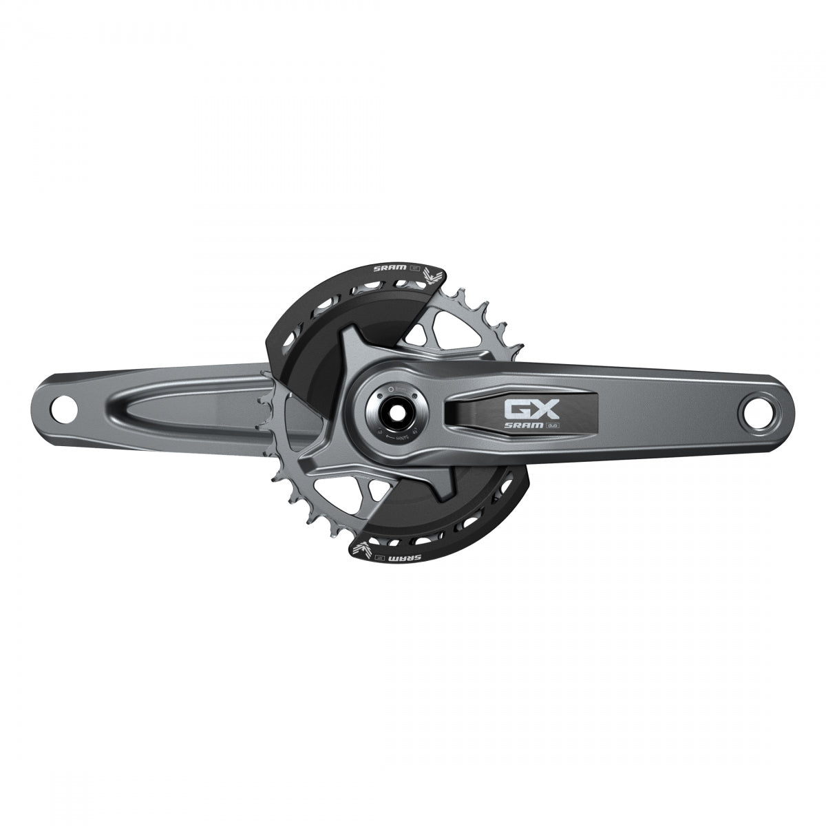 SRAM CRANKSET SRAM GX EAGLE 175x32 Q174 CL55 DUB 2-GUARDS NoBB GY T-TYPE - SRAM
