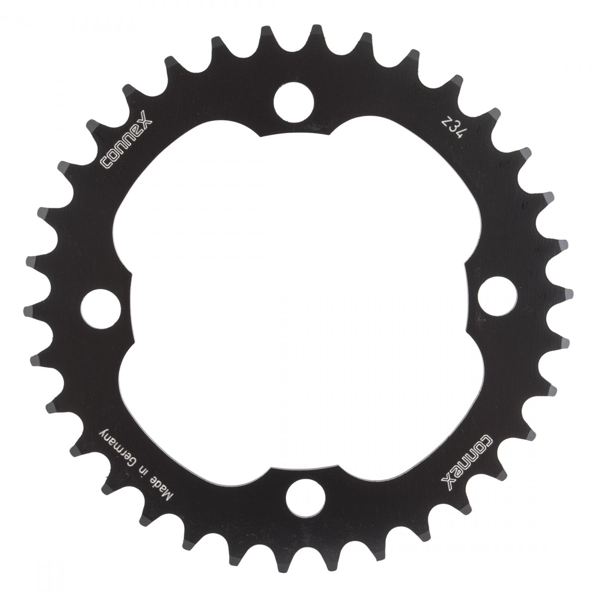 CONNEX CHAINRING EBIKE CONNEX f/BOSCH-III/YAMAHA/BROSE/BAFANG 104mm 34T 4B BK - CONNEX