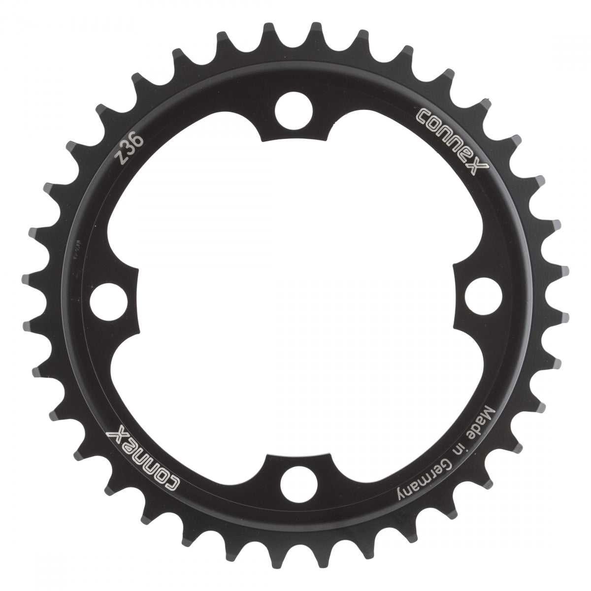 CONNEX CHAINRING EBIKE CONNEX f/BOSCH-III/YAMAHA/BROSE/BAFANG 104mm 36T 4B BK - CONNEX