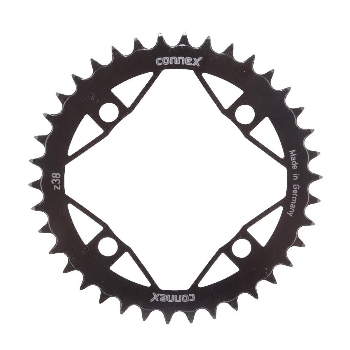 CONNEX CHAINRING EBIKE CONNEX f/BOSCH-III/YAMAHA/BROSE/BAFANG NARearOW-WIDE 104mm 38T 4B BK - CONNEX