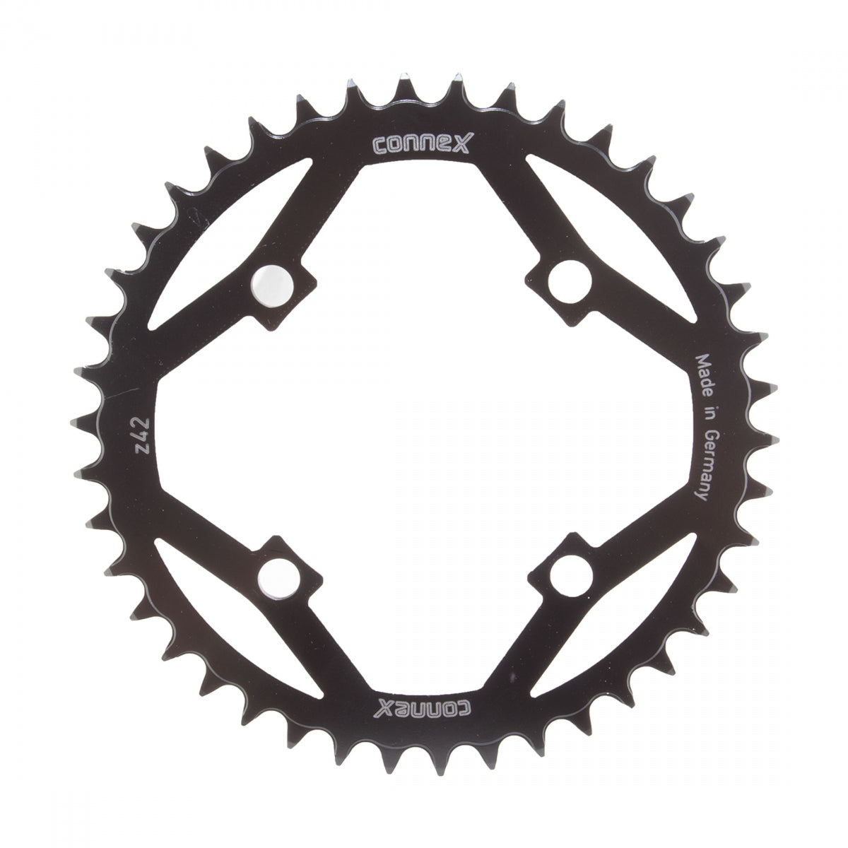 CONNEX CHAINRING EBIKE CONNEX f/BOSCH-III/YAMAHA/BROSE/BAFANG NARearOW-WIDE 104mm 42T 4B BK - CONNEX