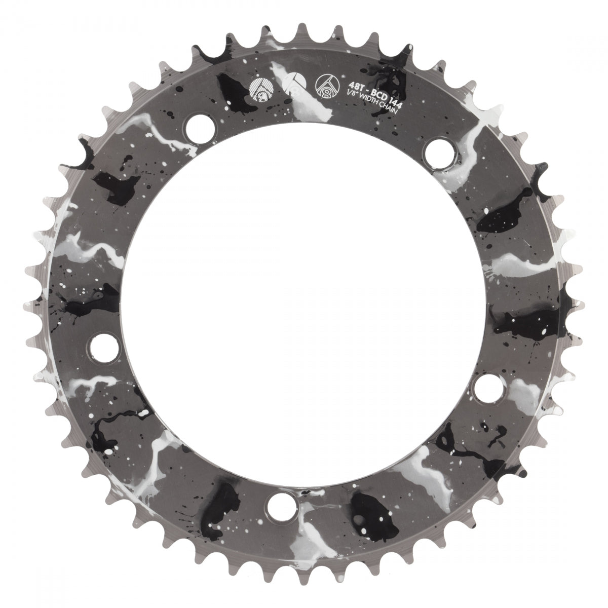 ORIGIN8 CHAINRING OR8 SPLAT TRK 144mm 48T ALY 1/8 SL-ANO w/BK/WH - ORIGIN8