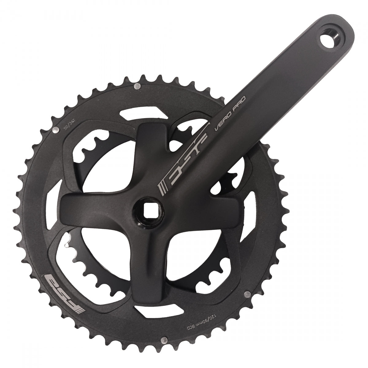 FULL SPEED AHEAD CRANKSET FSA VERO SQR 175x50/34 10/11s BK (M) - FULL SPEED AHEAD