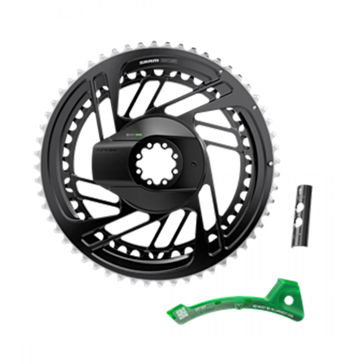 SRAM CHAINRING SRAM RED AXS E1 POWERMETER 46/33 DM BK/SL - SRAM