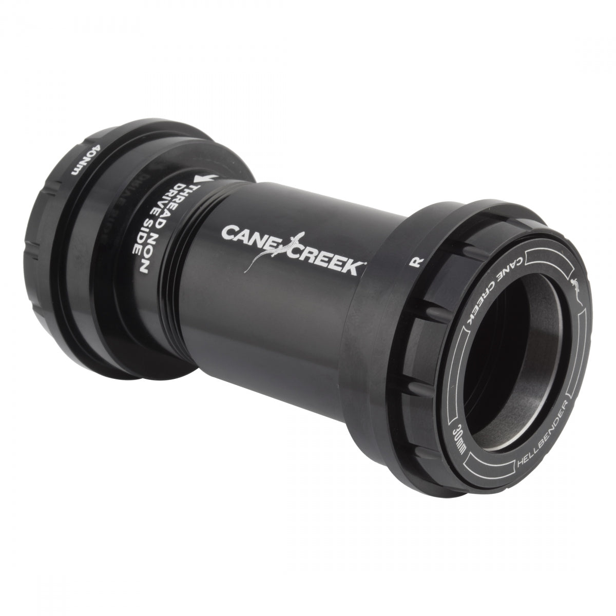 CANE CREEK BB SET CC HELLBENDER 70 PF30 TO 30mm OUTBOARD THREAD TOGETHER BK - CANE CREEK