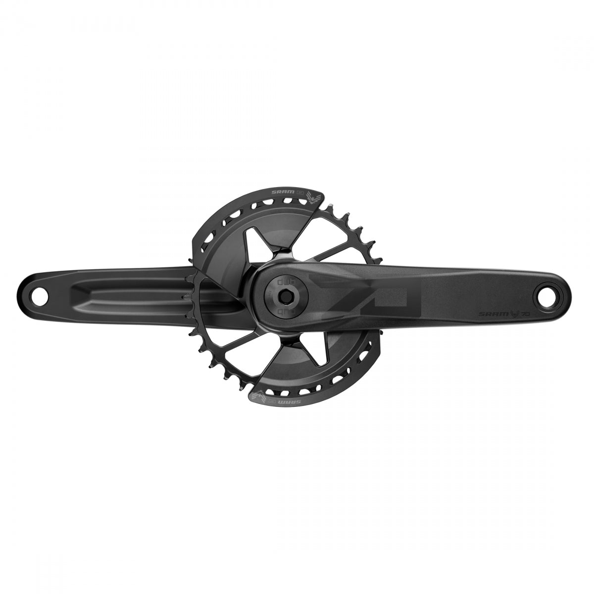 SRAM CRANKSET SRAM EAGLE 70 175x32 CL55 DUB 2-GUARDS NoBB BK T-TYPE - SRAM