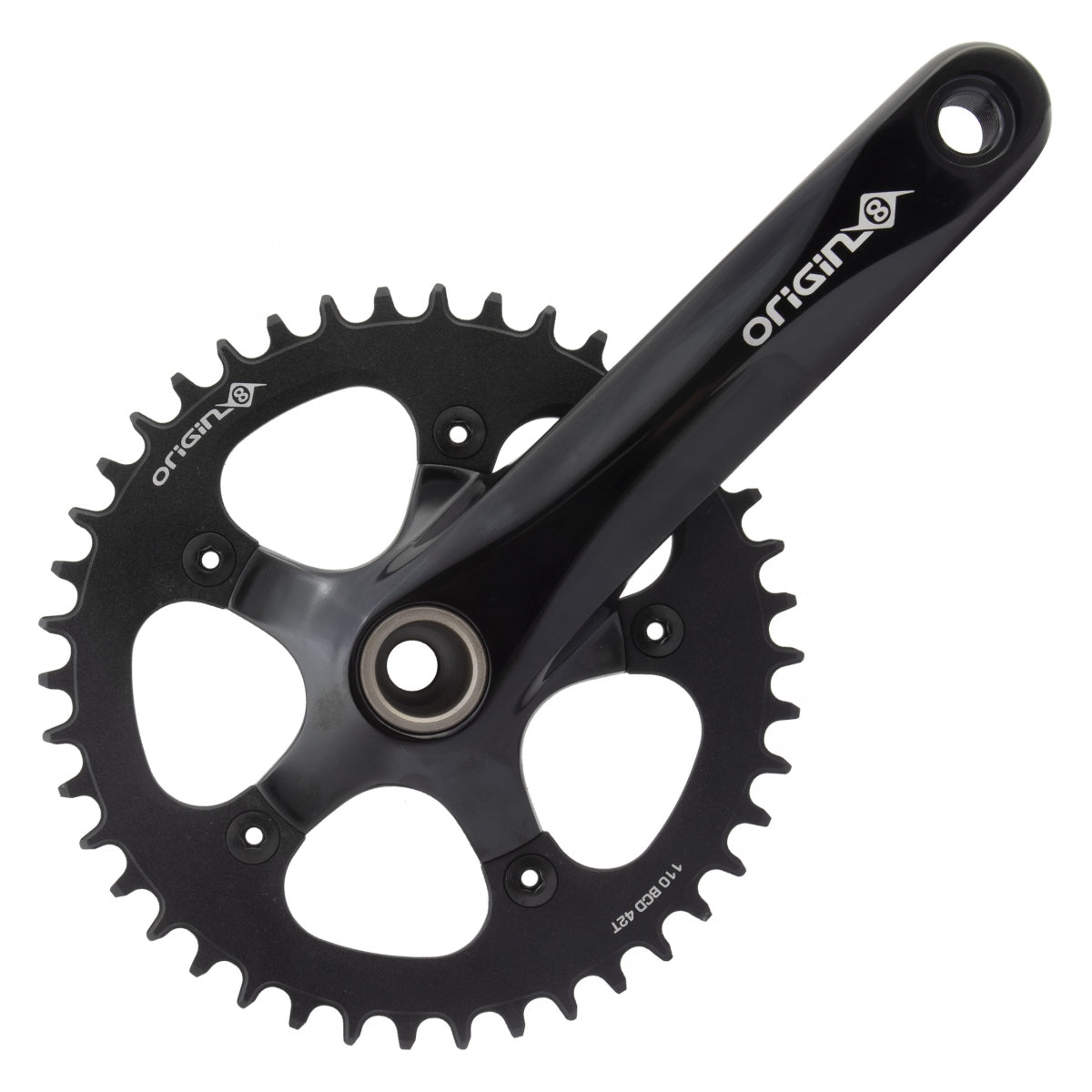 ORIGIN8 CRANKSET OR8 1X 170x42 110BCD GXP BK - ORIGIN8