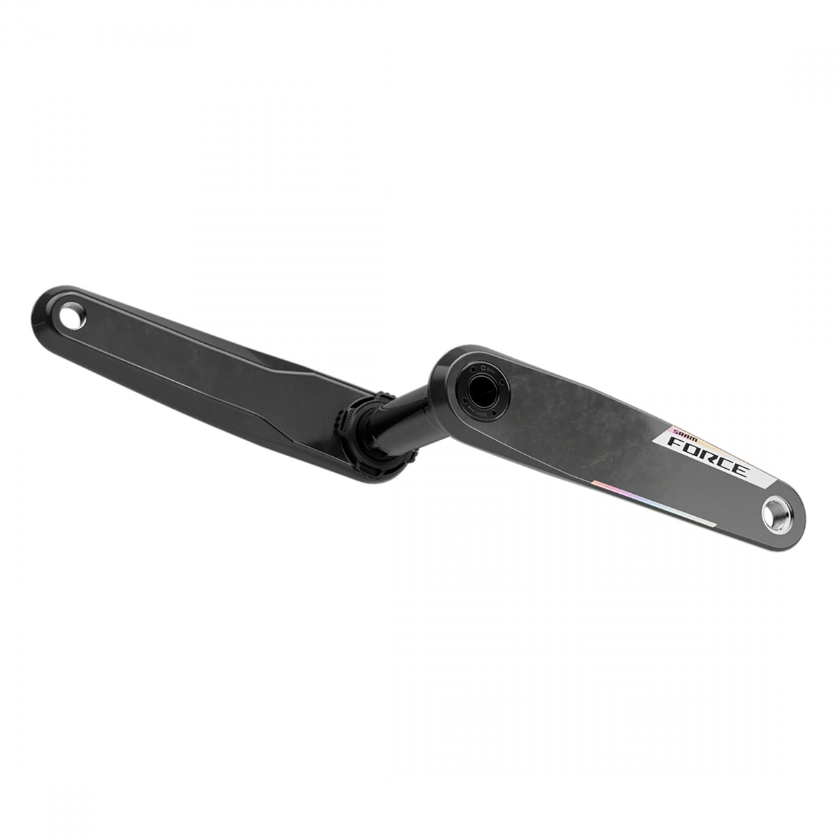 SRAM CRANKARM SET SRAM FORCE E1 DUB 8-BOLT 160 BK NO-BB/SPIDER/CHAINRINGS (P) - SRAM