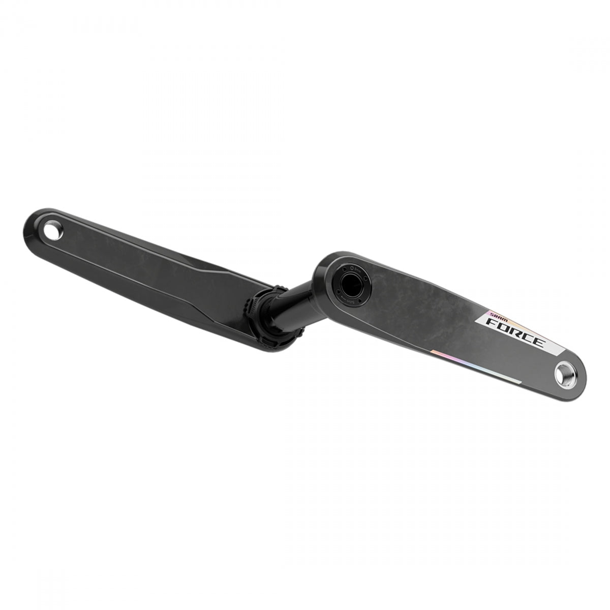 SRAM CRANKARM SET SRAM FORCE E1 DUB WIDE 8-BOLT 170 BK NO-BB/SPIDER/CHAINRINGS (P) - SRAM
