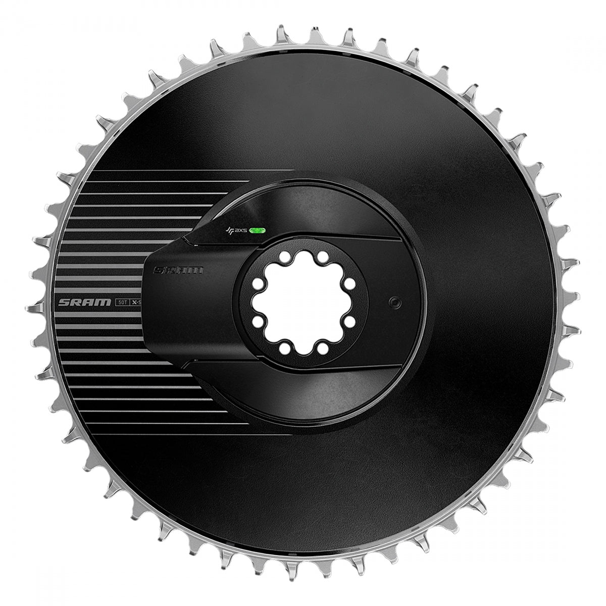 SRAM CHAINRING SRAM RED AXS E1 POWERMETER 44T DM AERO BK/SL (P) - SRAM
