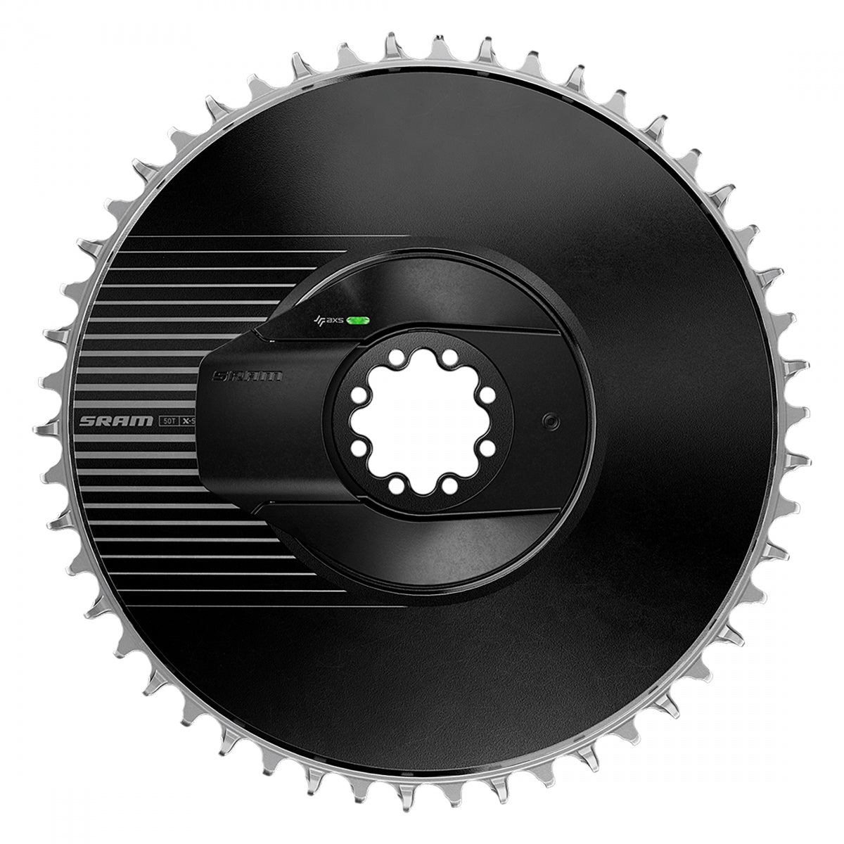 SRAM CHAINRING SRAM RED AXS E1 POWERMETER 46T DM AERO BK/SL (P) - SRAM