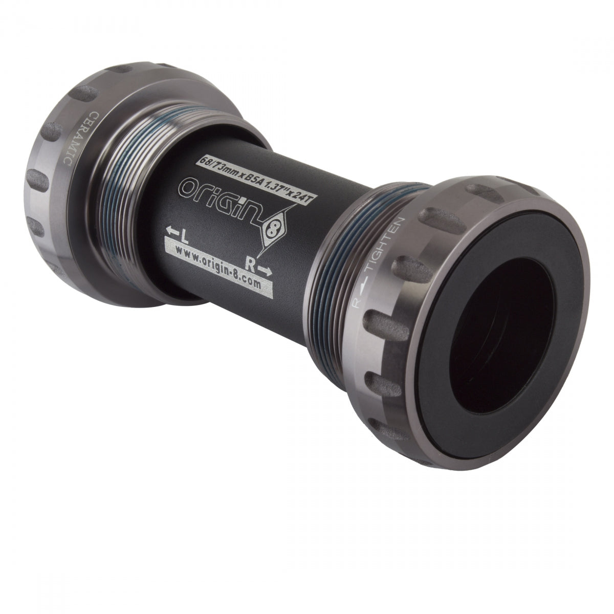 ORIGIN8 BB SET OR8 L&R CERAMC CUP SRM RD/MT ENGBK/GY - ORIGIN8