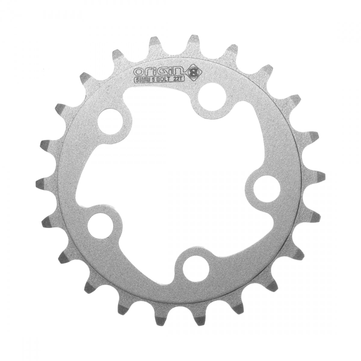 ORIGIN8 CHAINRING OR8 58mm 22T ALY SIL - ORIGIN8