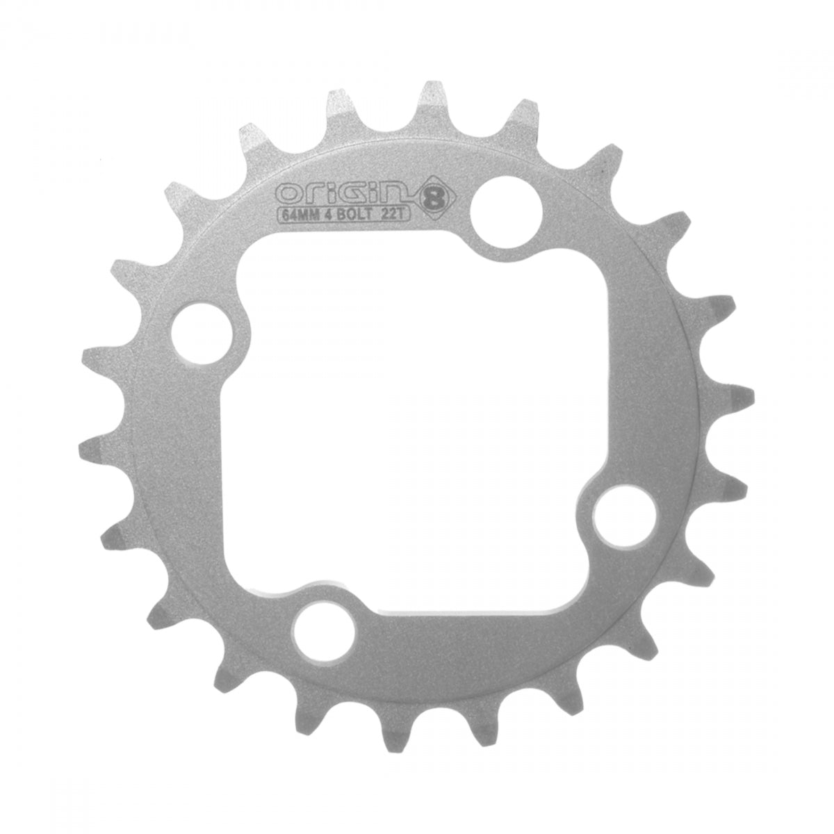 ORIGIN8 CHAINRING OR8 64mm 22T 4B ALY SIL - ORIGIN8