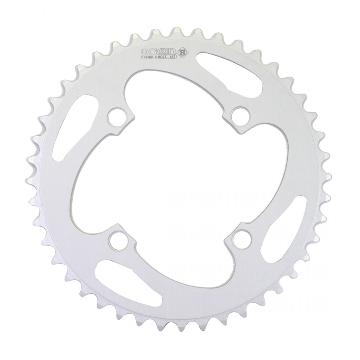 ORIGIN8 CHAINRING OR8 104mm 44T 4BOLT ALY SIL - ORIGIN8