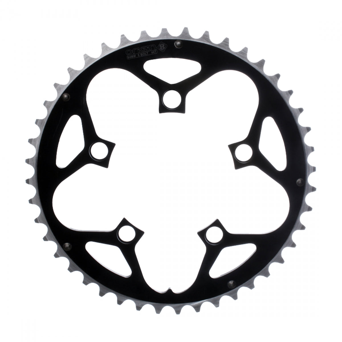 ORIGIN8 CHAINRING OR8 130mm 53T RAMPED BK/SL - ORIGIN8