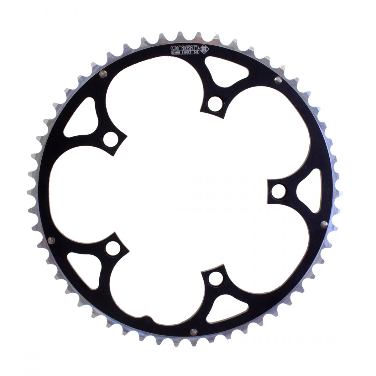 ORIGIN8 CHAINRING OR8 130mm 54T RAMPED BK/SL - ORIGIN8