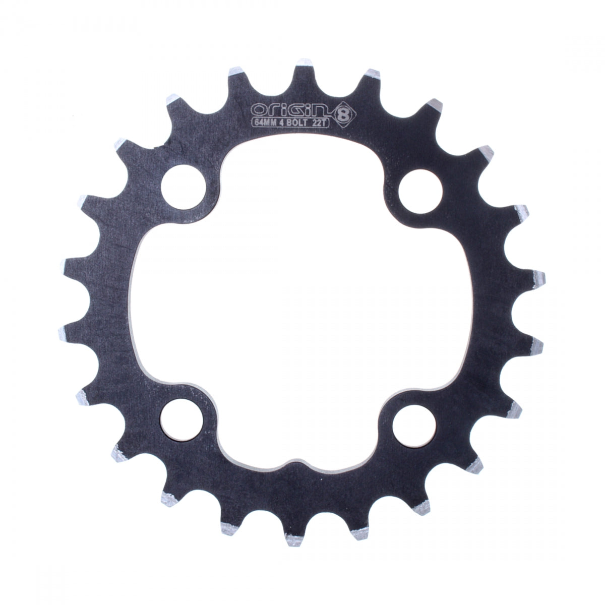 ORIGIN8 CHAINRING OR8 64mm 22T 4B BK/SL - ORIGIN8