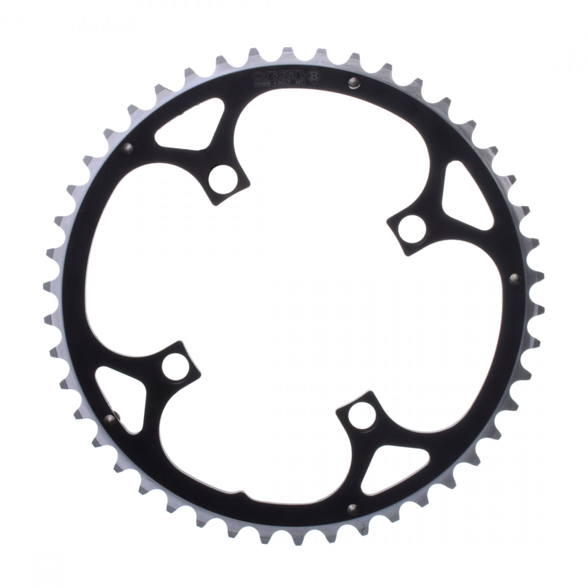 ORIGIN8 CHAINRING OR8 104mm 42T RAMPED 4B BK/SL - ORIGIN8